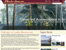 Tablet Screenshot of lanka-houses.com